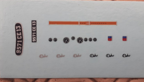 Decals decalcomanie deho - decalcomanie, 1/43