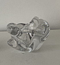 Cendrier en cristal Schneider.