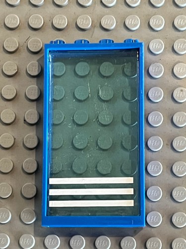 Porte fenetre lego - porte, blue