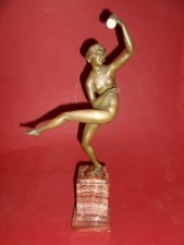 Danseuse à la boule bronze