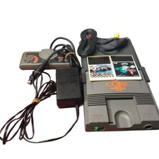 Console NEC PC Engine CoreGrafx II fonctionnelle avec booster de sauvegarde e...