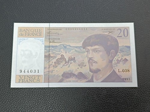 Billet neuf francs debussy - billet,