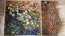 Ancien Lot de Billes Vintage -