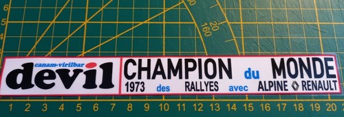 Sticker autocollant alpine - sticker,