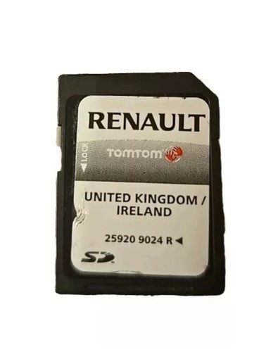 Renault sat nav - sd, card