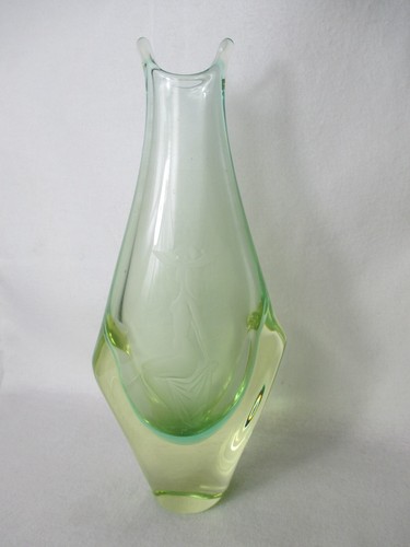 Vase verre bohemia - vase,