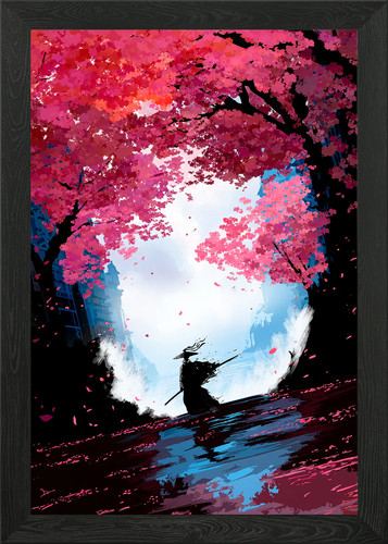 Kaze hikari framed wall art - no,