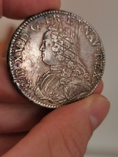 Louis XV Écu aux branches d'olivier, Buste habillé 1730 9 Rennes.