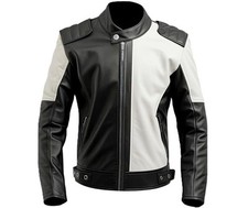 Blouson de moto motard homme