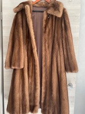 manteau vison pleines peaux