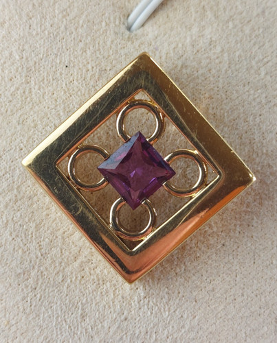 Ancien pendentif pierre lang - pierre,