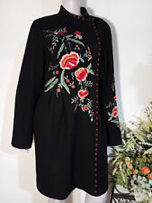 Manteau Derhy brodé