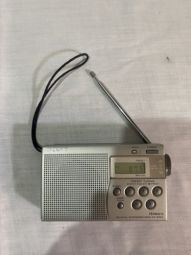 Vintage sony icf - icf-m260l, fm/lw