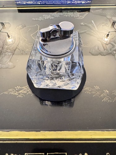 Briquet cube verre cristal - verre,