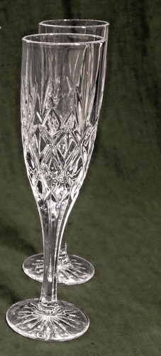 French hand cut crystal - french, hand-cut