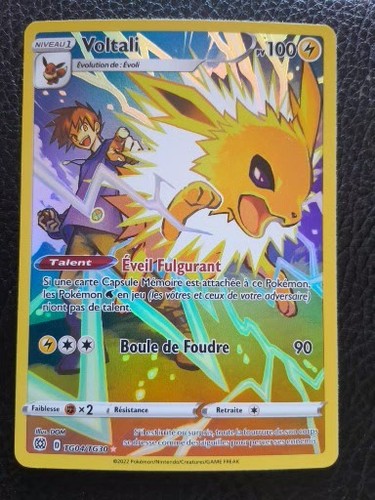 Carte pokémon voltali - carte,