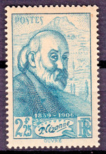 TIMBRE 1939 FRANCE YVERT N° 421-N**. TB-AUCUN DEFAUT-COTE: 12 E-VOIR SCAN-