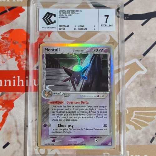 Carte pokémon mentali ex - mentali,