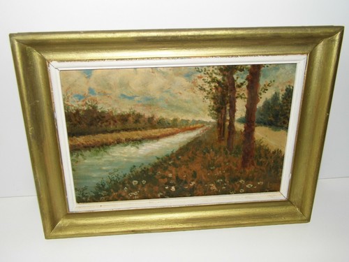 Tableau rare impressionniste - tableau,