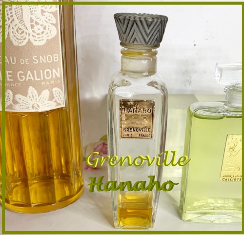 Flacon parfum ancien hanaho - à,