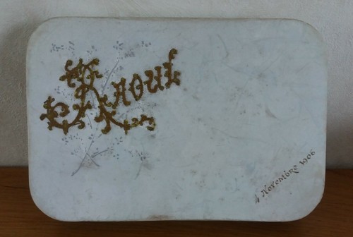 1906 boîte dragées - boîte, de