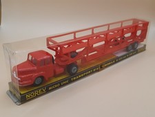 JOUET ANCIEN NOREV CAMION MICRO UNIC TRANSPORT D'AUTOMOBILE N°525 + BOITE