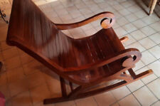 Rocking chair bois style américain ancien