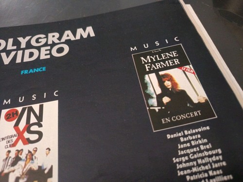 Mylène farmer magazine - farmer,