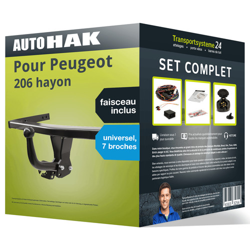Attelage col cygne pour - de,