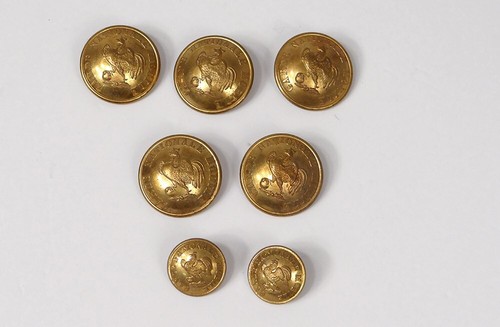 Lot military buttons uniform - lot,