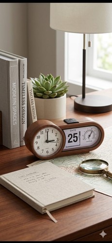 Horloge jaz vintage calendrier - horloge,