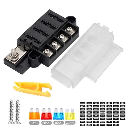 Porte fusibles 12v voies - 4,