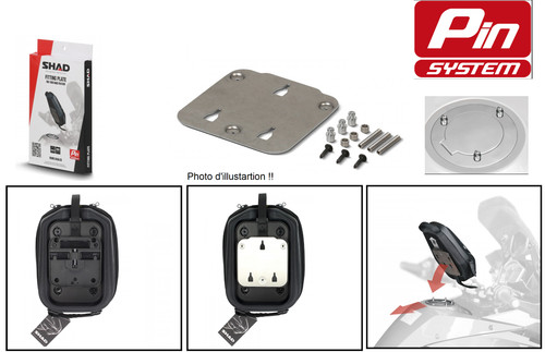 Pin system shad base support - system,