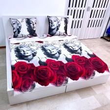 Marilyn Monroe Set Draps Lit