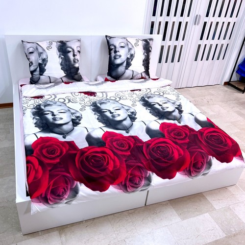Marilyn monroe set draps lit - monroe,