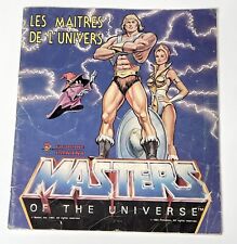 Album Panini Masters of the Universe Maîtres de l'Univers 1984 manque 70 images
