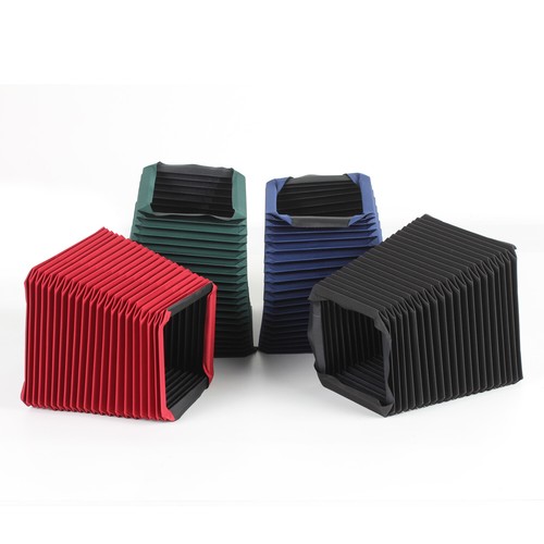 Multicolor hand made bellows - multicolor,
