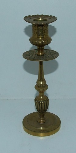 Bougeoir bronze doré décor - bronze,