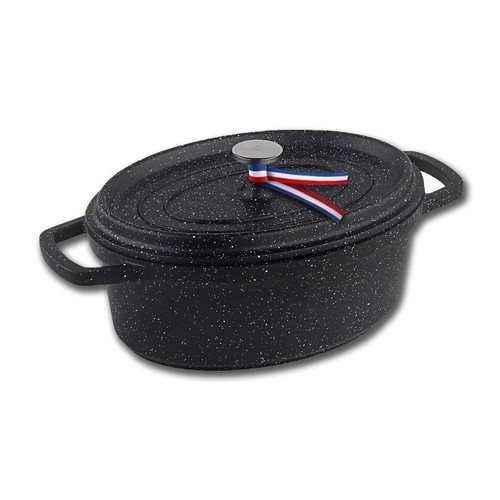 Cocotte ovale en fonte - 5,4l,