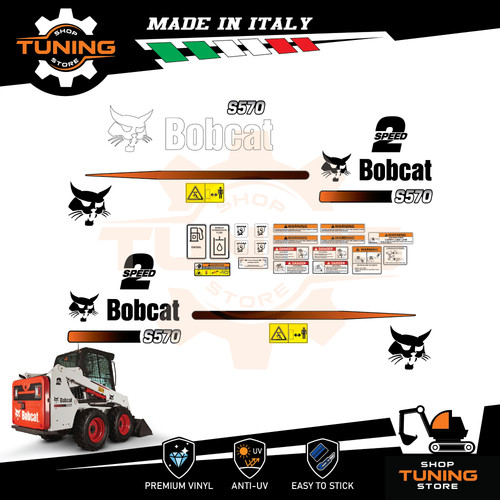 Kit adhésif work means bobcat - work,