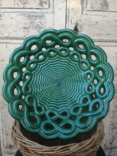 Grande Coupe À Fruits Saint Clément B-Letalle /céramique Émaillée /Barbotine