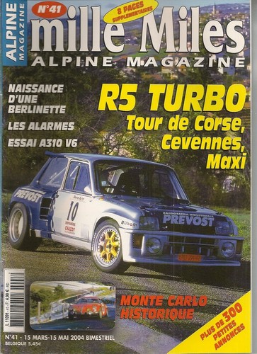 Mille miles turbo tour - mille,