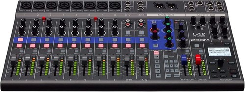 Zoom digital mixer 12ch live - mixer,