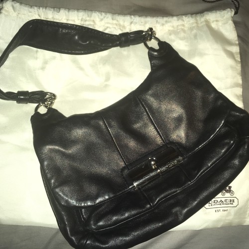 Authentic leather coach - leather, purse