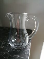 PICHET EN VERRE BLANC, ABERLOUR, SCOTCH WISKY