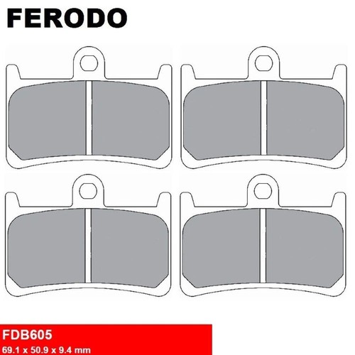 Plaquettes ferodo frein - plaquettes,