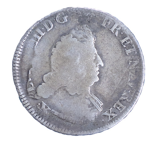 Louis xiv demi écu - xiv-demi, réformé