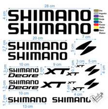 Adhésifs Shimano Vélo Vtt
