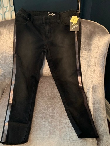 Black art class girls jeans - black,
