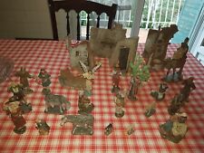 DEL PRADO Sublime CRECHE ROI MAGE BALTHAZAR RESINE 27 pièces Noël Crèche 